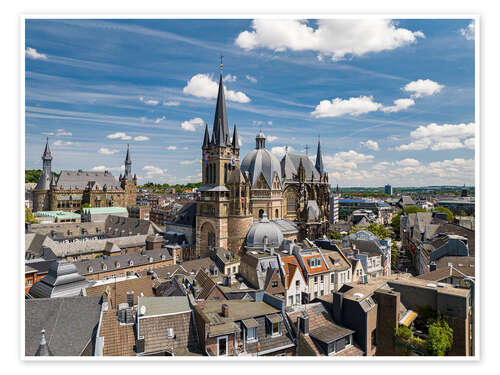 Poster Aachen Cathedral