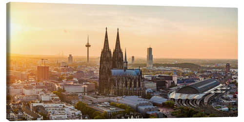 Canvas print Cologne Cityscape