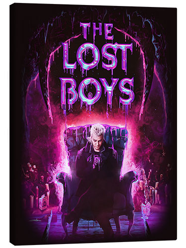 Canvastavla The Lost Boys Neon