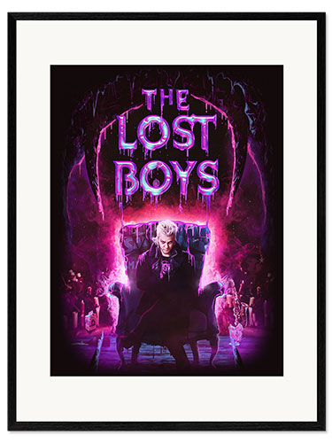 Framed art print The Lost Boys Neon