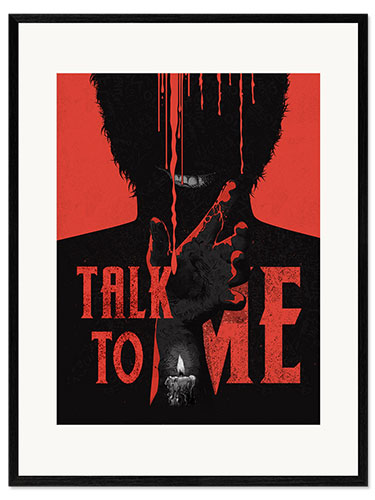 Framed art print Talk To Me