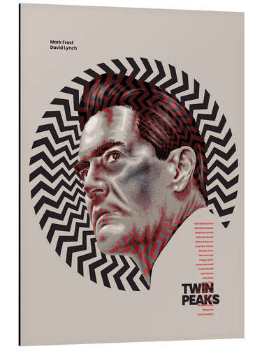 Stampa su alluminio Twin Peaks