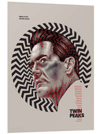 Foam board print Twin Peaks