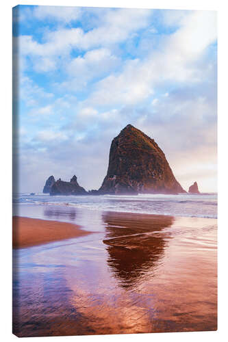 Canvas print Cannon Beach, Oregon