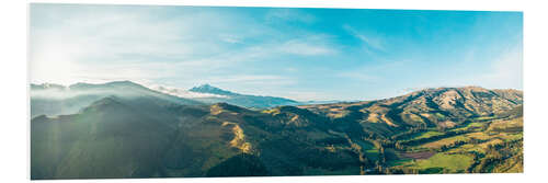 Foam board print Mountain Landscape in Imbabura, Ecuador