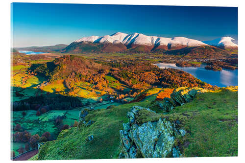 Acrylic print Blencathra Mountain, England