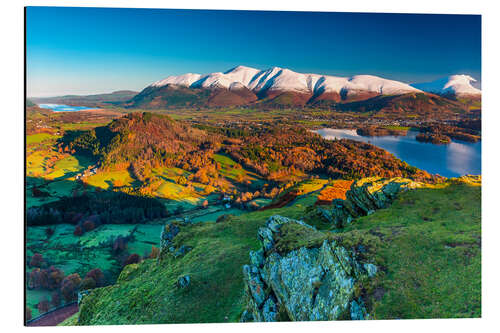 Cuadro de aluminio Blencathra Mountain, England