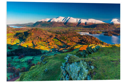 Cuadro de PVC Blencathra Mountain, England