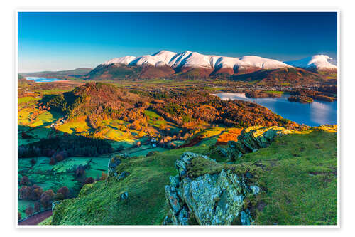 Juliste Blencathra Mountain, England