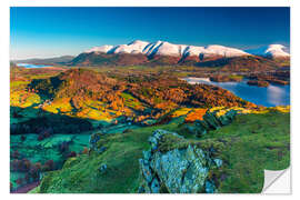 Selvklebende plakat Blencathra Mountain, England