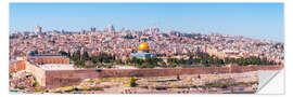 Wall sticker Jerusalem City View