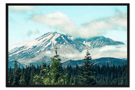 Gerahmter Kunstdruck Mount St. Helens, Washington
