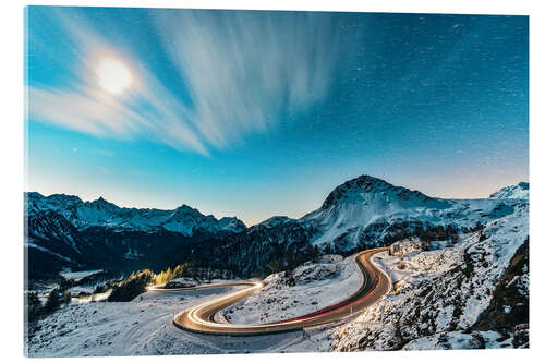 Akrylglastavla Bernina Pass