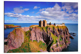 Aluminiumtavla Dunottar Castle in Aberdeenshire