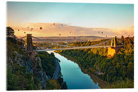 Acrylic print Bristol Balloon Festival