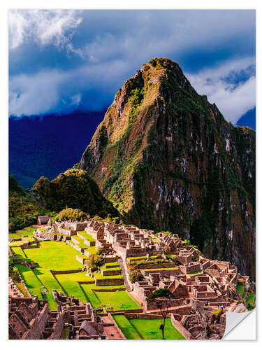 Naklejka na ścianę View of Machu Picchu