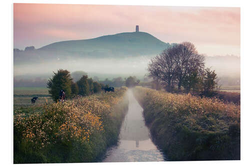 Foam board print Glastonbury Gate, Somerset