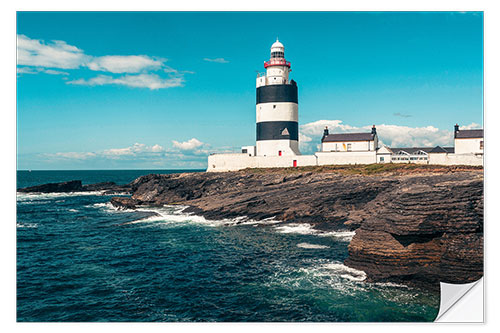 Selvklæbende plakat Hook Head Lighthouse, Wexford