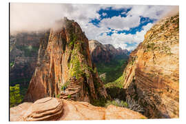 Alumiinitaulu Zion National Park, Utah