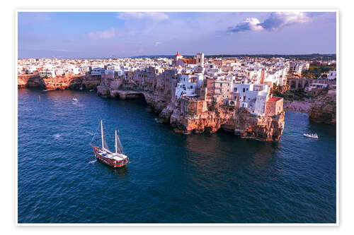 Plakat Polignano a Mare, Puglia