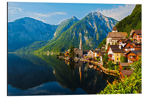 Tableau en aluminium Lake Hallstatt