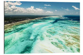 Cuadro de aluminio Jambiani Beach, Zanzibar