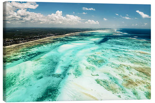 Stampa su tela Jambiani Beach, Zanzibar