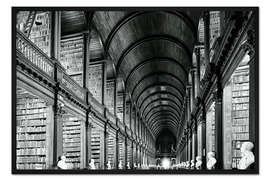 Gerahmter Kunstdruck Trinity College, Bibliothek