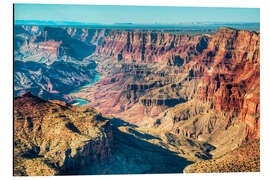 Tableau en aluminium Red Rock National Park, Arizona