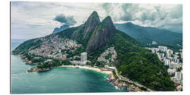 Gallery print Aerial View of Vidigal, Rio de Janeiro