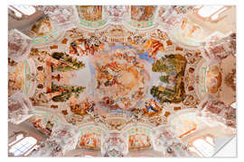 Adesivo murale Pilgrimage Church of St. Peter and Paul in Steinhausen