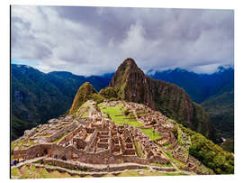 Quadro em alumínio The Ruins of Machu Picchu