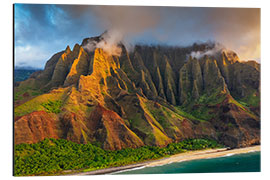 Aluminiumsbilde Na Pali Coast State Park, Kauai