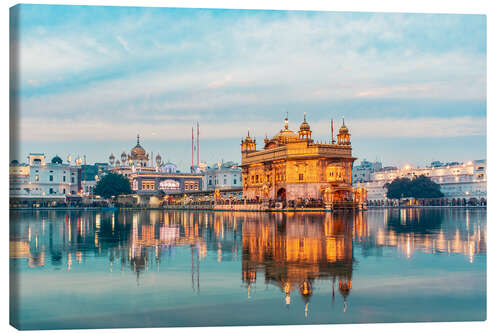 Canvas print Golden Temple Harmandir Sahib, Amritsar, India