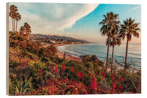 Holzbild Laguna Beach, Kalifornien