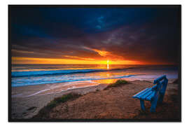 Gerahmter Kunstdruck Carlsbad, Kalifornien