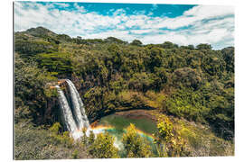 Gallery Print Wasserfälle in Kauai, Hawaii