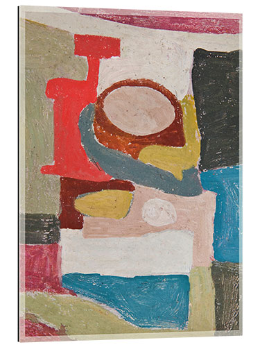 Galleriprint Abstract Composition in Red, Yellow and Blue