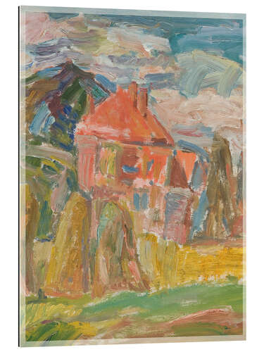 Galleriprint Landscape with a Red House