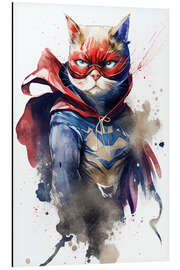 Aluminium print Supercat