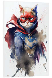 Foam board print Supercat