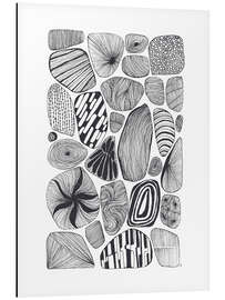 Magnettafel Stone Shapes