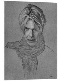 Acrylic print David Bowie