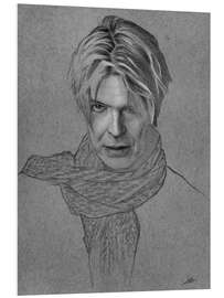 Foam board print David Bowie