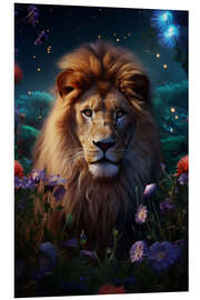 Tableau en PVC Eden Garden Lion