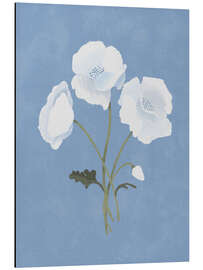 Magnettafel White on Blue