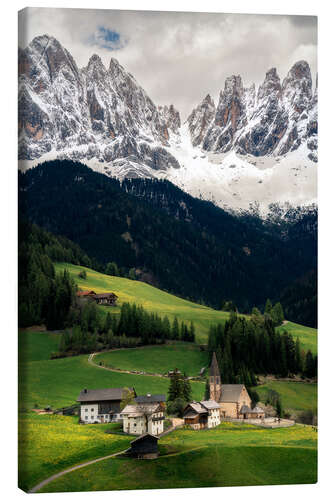 Canvastavla Villnöß, Dolomites