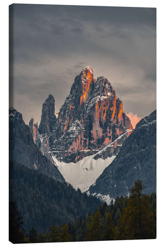Canvas print Sexten, Dolomites
