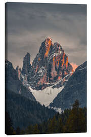Canvas print Sexten, Dolomites - Stefan Becker