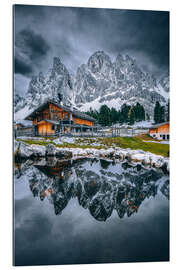 Gallery print Geisler Alm